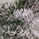 image 7 of 45cm Snow Flocked Wreath 84 Mixed PE/PVC Tips