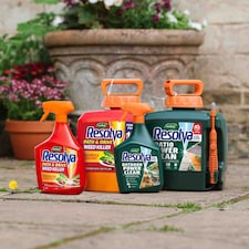Resolva Xtra Clean and Path and Drive Weedkiller Bundle | Green | Green | 2 x 5L Power Pump