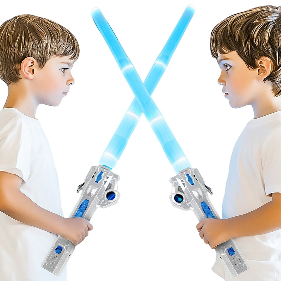 image 1 of 7 Colour Rechargeable Light saber for Kids