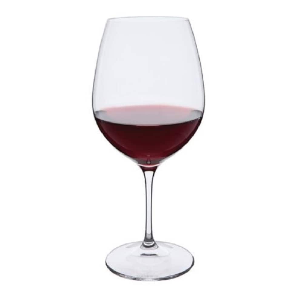 image 1 of Red Wine Glasses: 2 x 65cl Dartington Crystal Wine Master Burgundy Glasses Clear