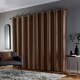 image 2 of Goodwood Bronze Curtains 46 x 54 inch (117 x 137 cm) Room Darkening Eyelet Thermal Noise Reducing Curtains for Bedroom and Living Room