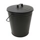 image 3 of JVL Steel Charnwood Fire Companion Coal Bucket - Black