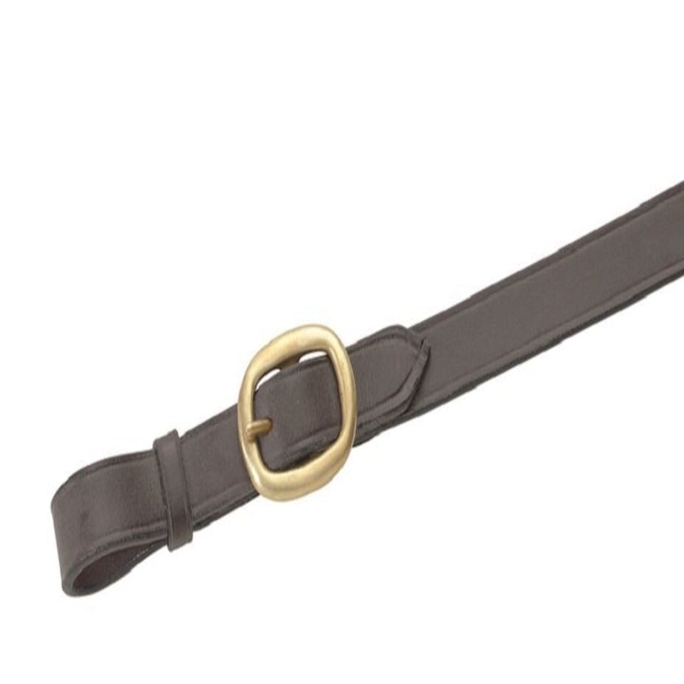image 1 of Shires Blenheim Leather Lead Rein Black | 7/8 Inch