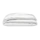 image 1 of Belledorm 400 Thread Count Egyptian Cotton Oxford Duvet Cover - White - Superking
