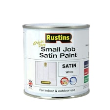 Quick Dry Small Job Satin Paint White 250ml - RUSSJPSWHQD