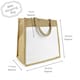 image 3 of Traditional Village Florist Reusable Jute Shopping Bag