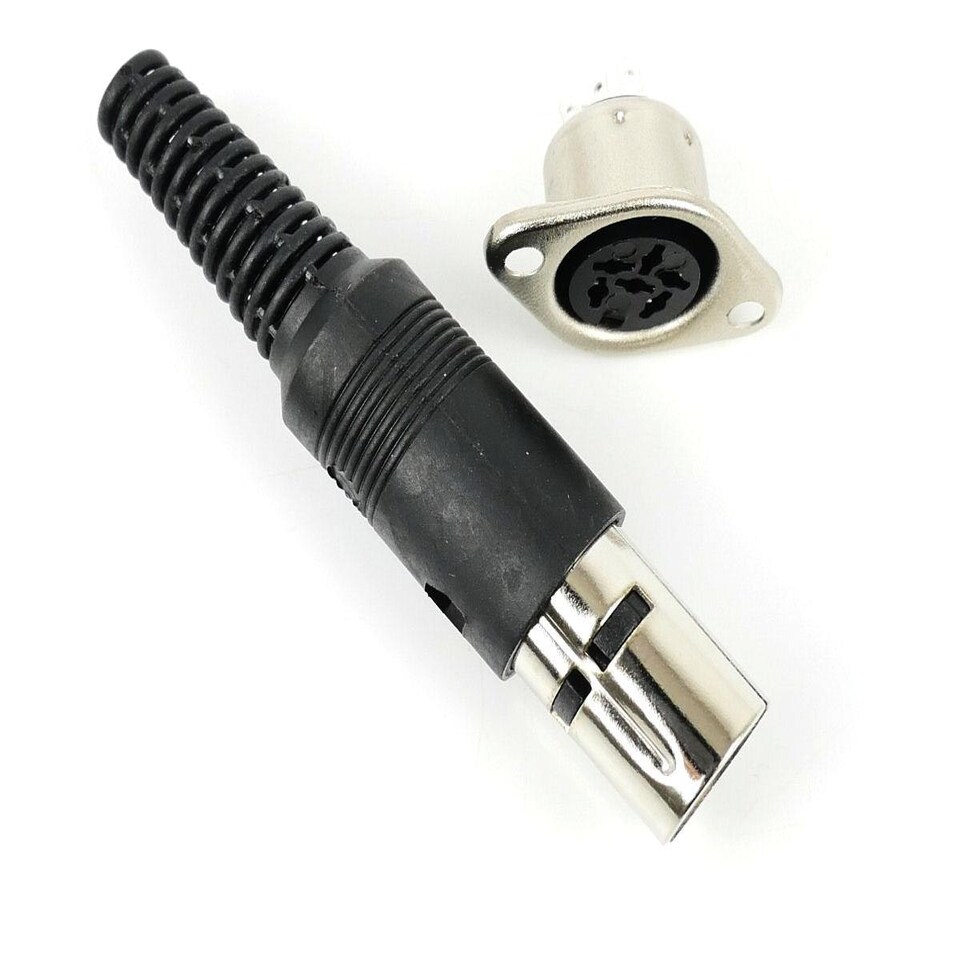 image 1 of Gaugemaster Electric PS6 6-Way DIN Plug/Socket