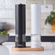 image 3 of Cooks Professional Electric Salt & Pepper Mill Set with Bamboo Base | Multi | Black & White