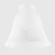 image 2 of ValueLights 3 Pack White Taper Bell Shape Ceiling Pendant Shades | White