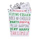 image 10 of Charity Christmas Card Pack 'Festive Filled' 8 Cards, 1 Design
