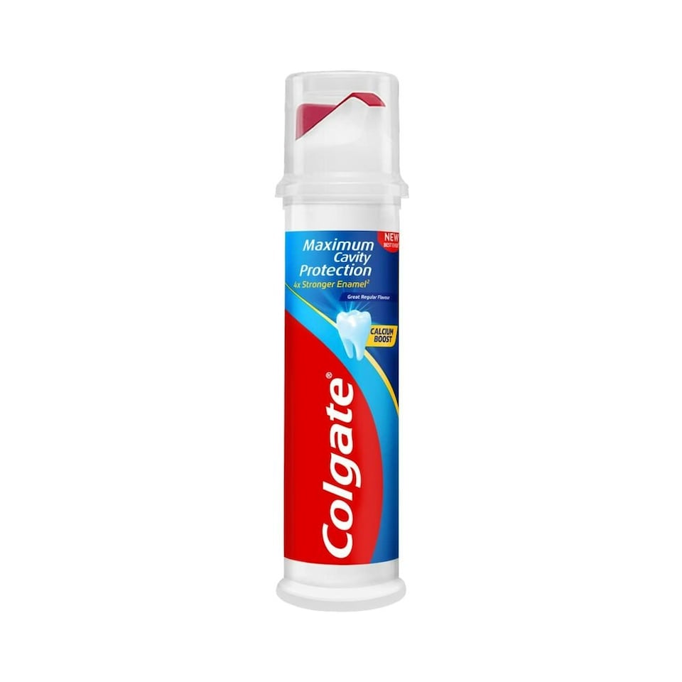 Colgate Toothpaste Cavity Protection Pump 100ml x 6