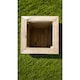 image 3 of Multi Pack of 2 - Deluxe Square Planter - Timber - L47 x W47 x H46 cm - Fully Assembled | Brown