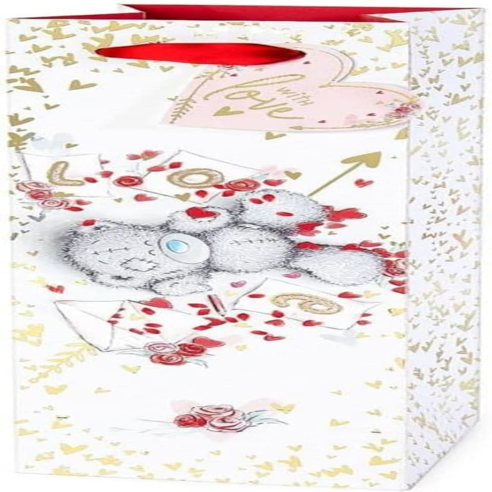 image 1 of Tatty Teddy With Love Bottle Gift Bag