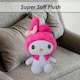 image 5 of Hello Kitty Soft Toy Melody Plush Cute Plush Huggable Cuddly 23cm Pink