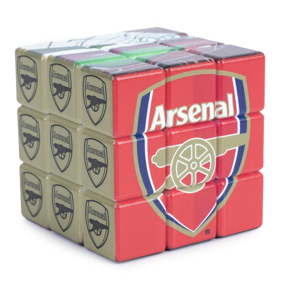 image 1 of Arsenal FC Puzzle Cube - Red/White - One Size