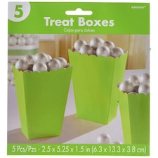 Amscan Paper Plain Popcorn Holder - Kiwi Green - S