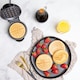 image 3 of Uncanny Brands Pokémon Pokeball Mini Waffle Maker
