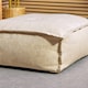 image 6 of Vita Indoor Outdoor Pouffe Footstool Beige Bean Bags | Cream | Cream | 1