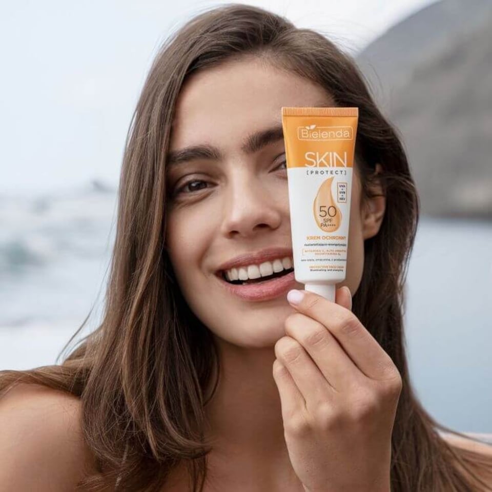 image 1 of Bielenda Skin Protect Protective Cream SPF 50 Brightening And Energizing 40ml