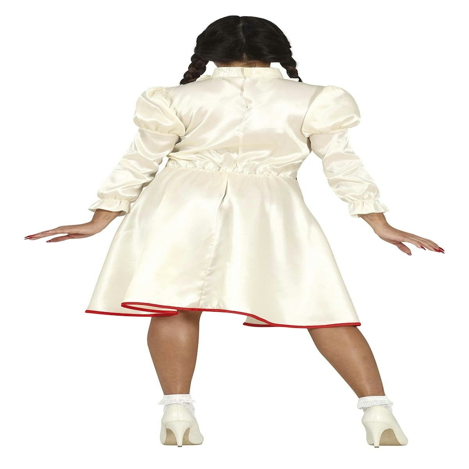 image 1 of Fancy Dress Adult Cursed Doll - S