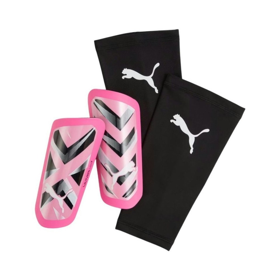 image 1 of Puma Unisex Adult Ultra Light Sleeve Guard - Pink/White/Black - L