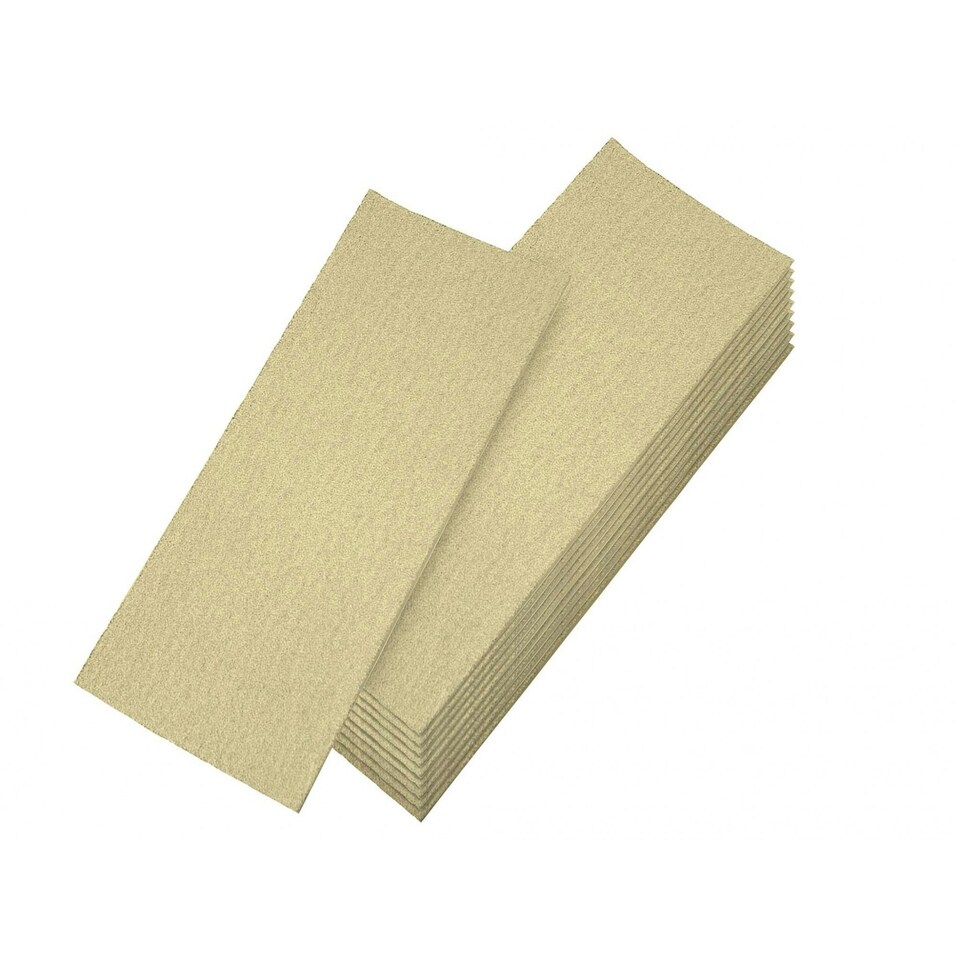 Faithfull 1/3 Sanding Sheets - Multi Colour - 10 x assorted