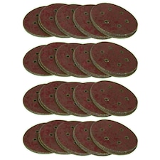 150mm Mixed Grit Hook And Loop Sanding Abrasive Discs Mixed Grit 200 Pack