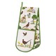 image 1 of Ulster Weavers Thistlewood Double Oven Glove Green