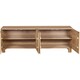 image 5 of Ajmer Solid Wood Large Low Board Tv Cabinet Brown
