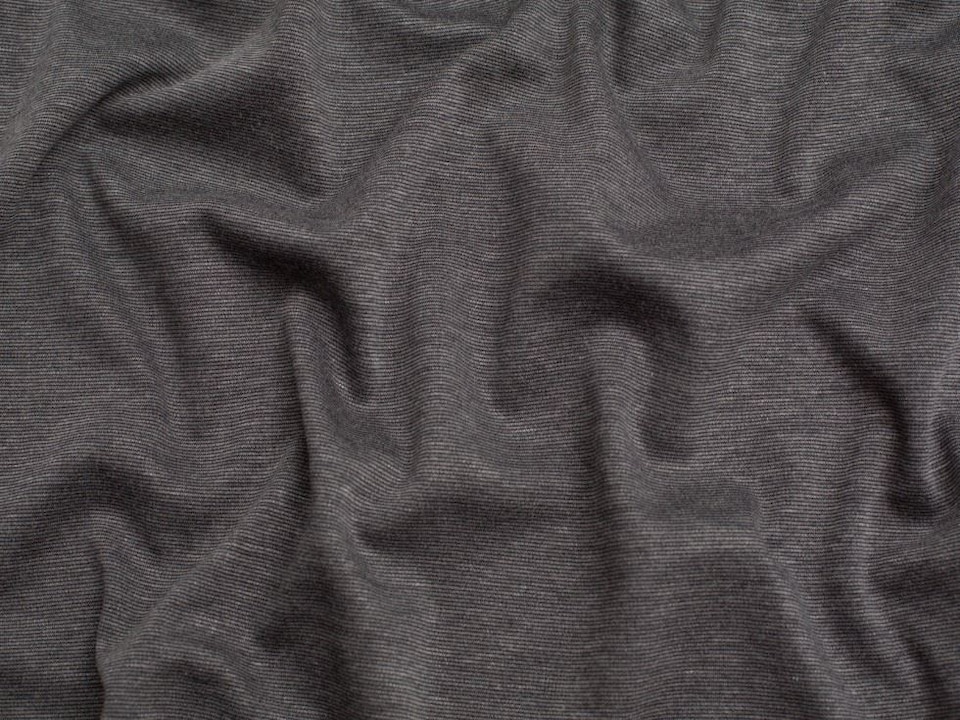 Minerva Core Range Grey Brushed Ponte Roma Double Stretch Knit Fabric for Dressmaking, 147cm / 57" Wide - per metre