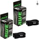 image 1 of AWE Set x 2 Butyl Rubber 700 X 28/37C Bike Inner Tube 27 X 1¼ Presta Valve