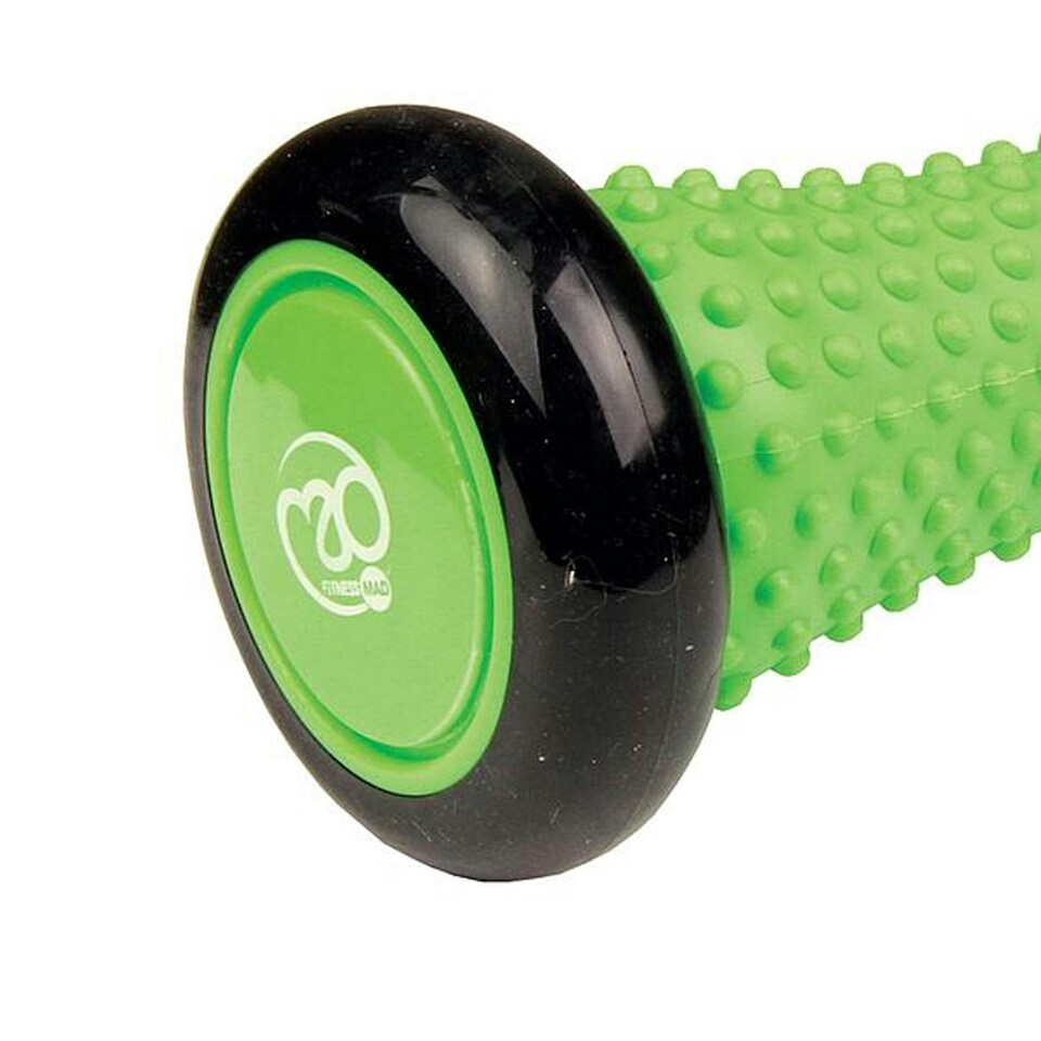 image 1 of Fitness Mad Foot Massage Roller - Green/Black - One Size