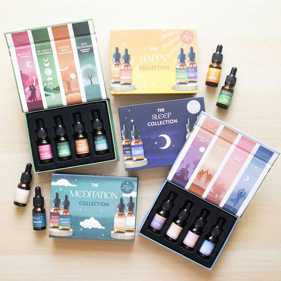 image 1 of The Mindfulness Collection Blended Essential Oils Set