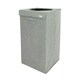 image 2 of BLACK+DECKER Foldable Square Laundry Basket Grey