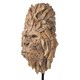 image 3 of Naturecraft Resin Driftwood Collection Gorilla Head on a Stand Brown