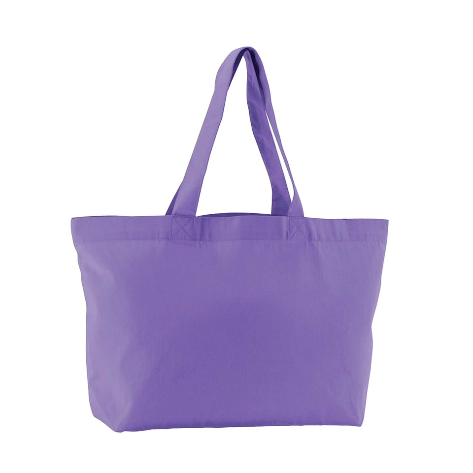 Westford Mill EarthAware Twill Organic Tote Bag | Purple | Violet | 1