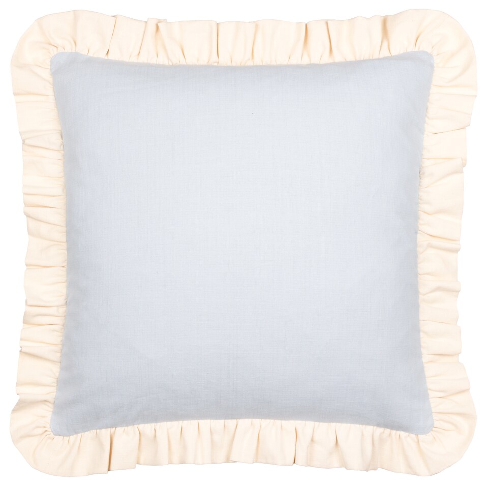 image 1 of Wylder Effie Cotton Ruffle Cushion