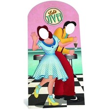 1950′s Jazz Dancers Stand In Cardboard Cutout - 192cm
