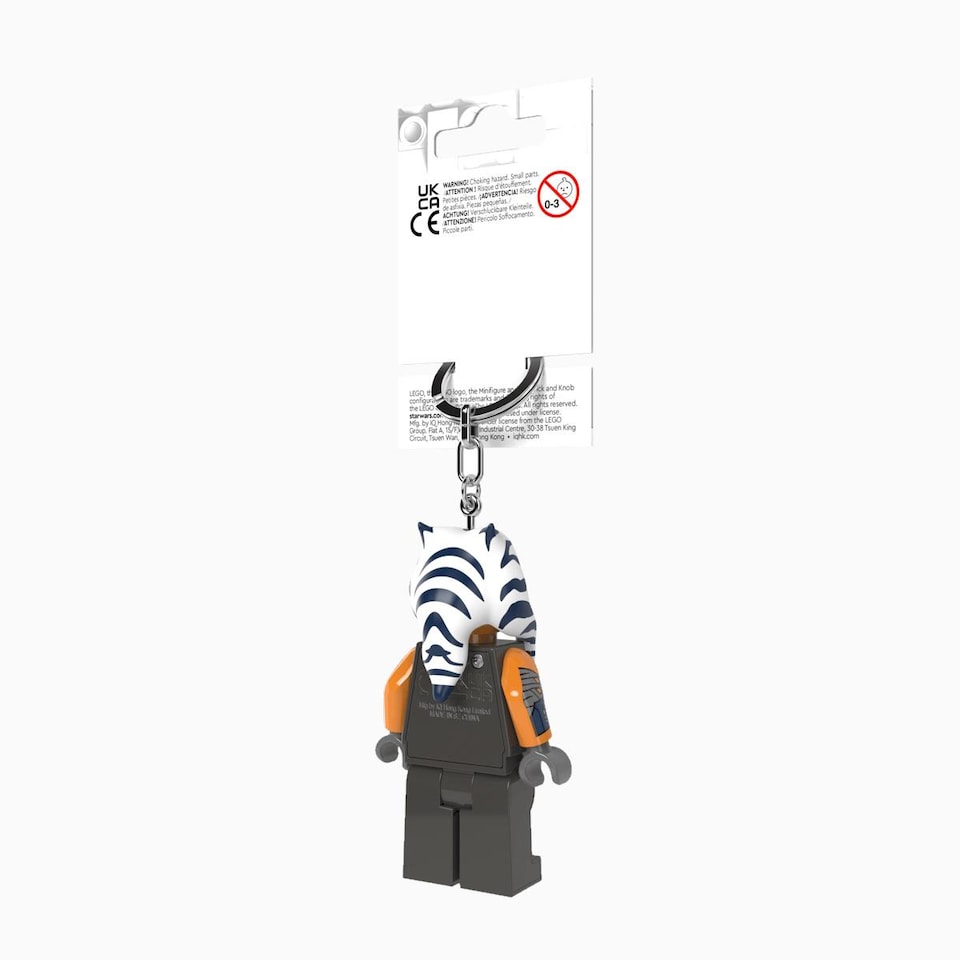 image 1 of LEGO Star Wars Ahsoka Tano Minifigure Keychain Light