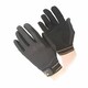 image 1 of Shires Aubrion Mesh Horse Riding Gloves Black | X-Small