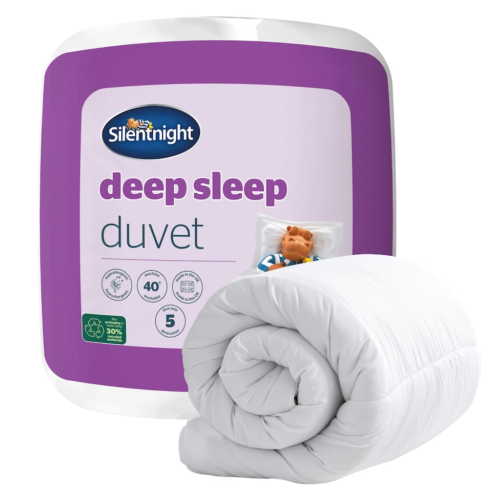 image 1 of Silentnight Deep Sleep 10.5 Tog Duvet, Double