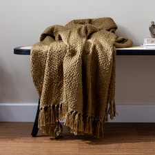 Hoem Morni Woven Tasselled Throw