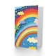 image 2 of Rainbows Stars Happy Colourful Dreamy Night Good Luck Card
