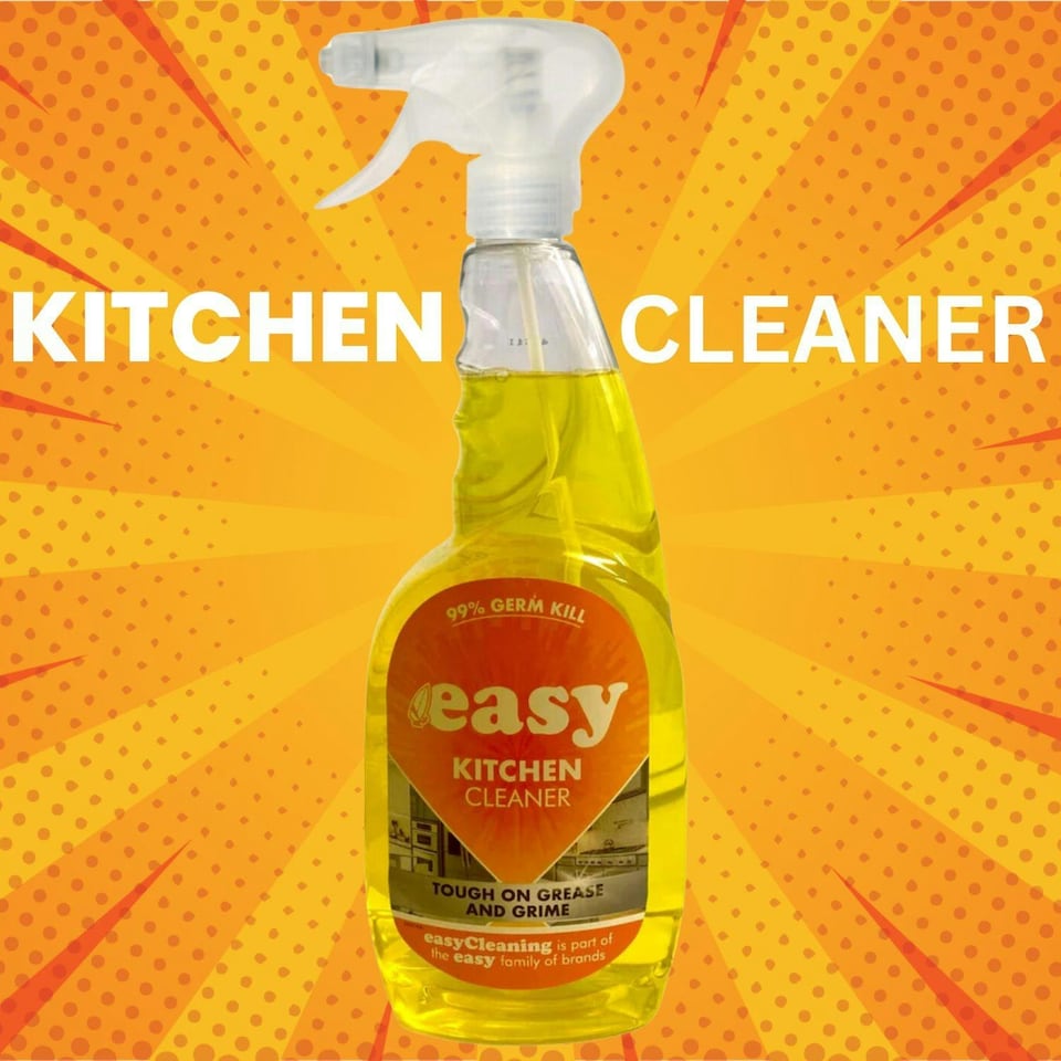 image 1 of Easy Kitchen Cleaner Appliances Germ Bacteria Kills Formula Trigger Spray 750ml
