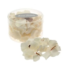 Apac Artificial Rose Petals Confetti - Cream - One Size