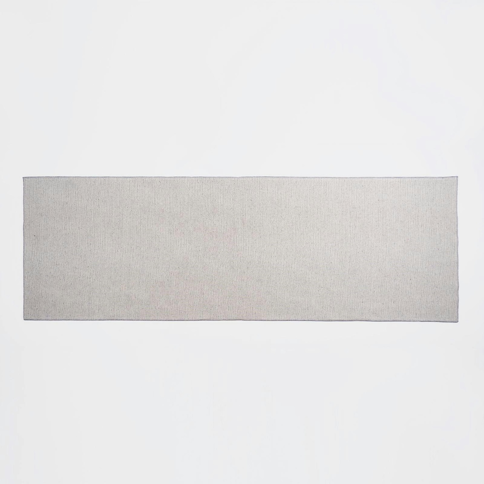 image 1 of OHS Geometric Print Washable Indoor Carpet Floor Rug Runner, 66x200cm - Grey