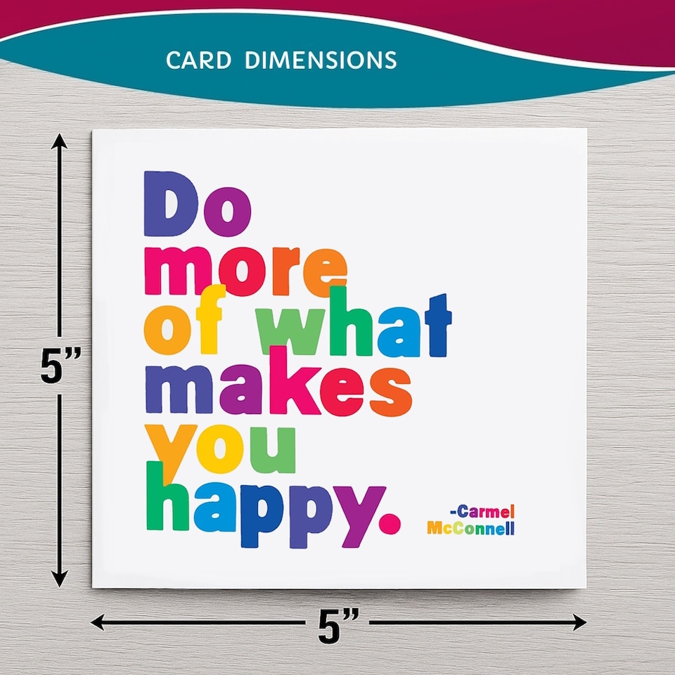image 1 of Quotable Happy Quotes Greetings Cards 9 Multipack Assorted