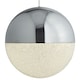image 3 of Annika 3 Light Polished Chrome LED Ceiling Pendant Bar