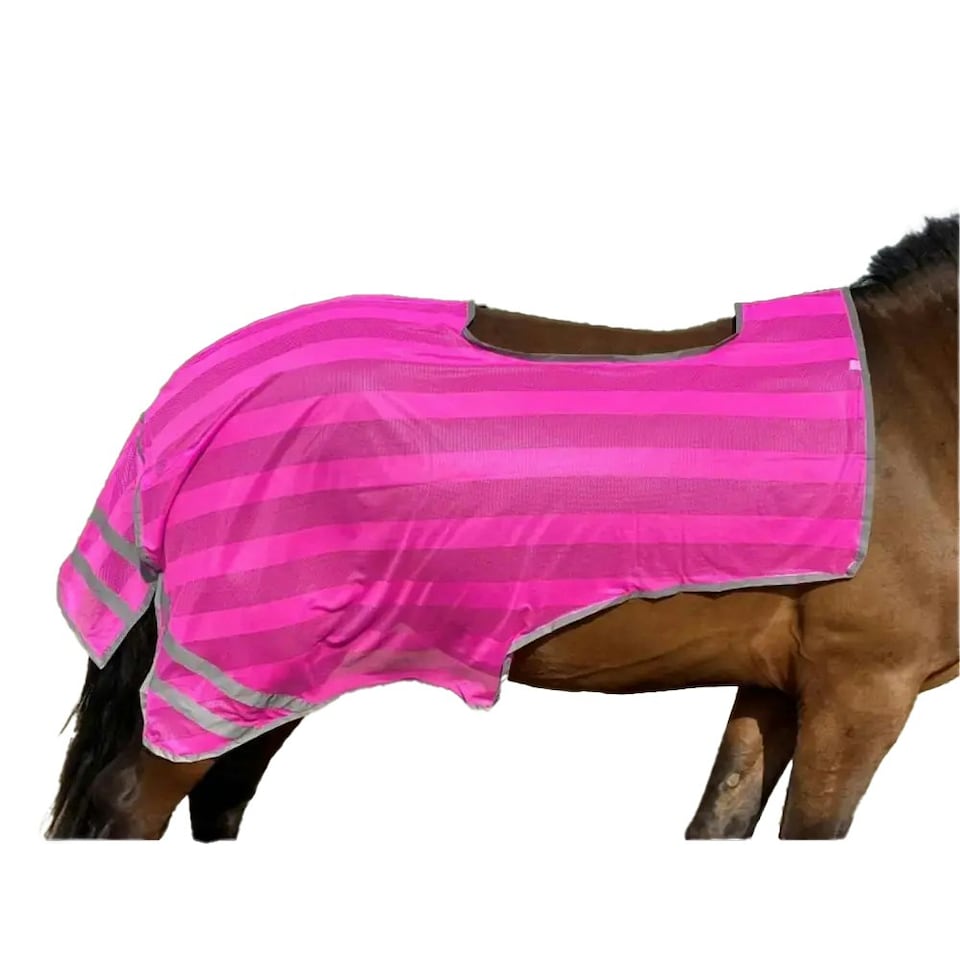 Firefoot Reflective Horse Exercise Sheet - Pink - Full