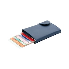 C-Secure RFID Wallet and Card Holder Set - Blue - One Size